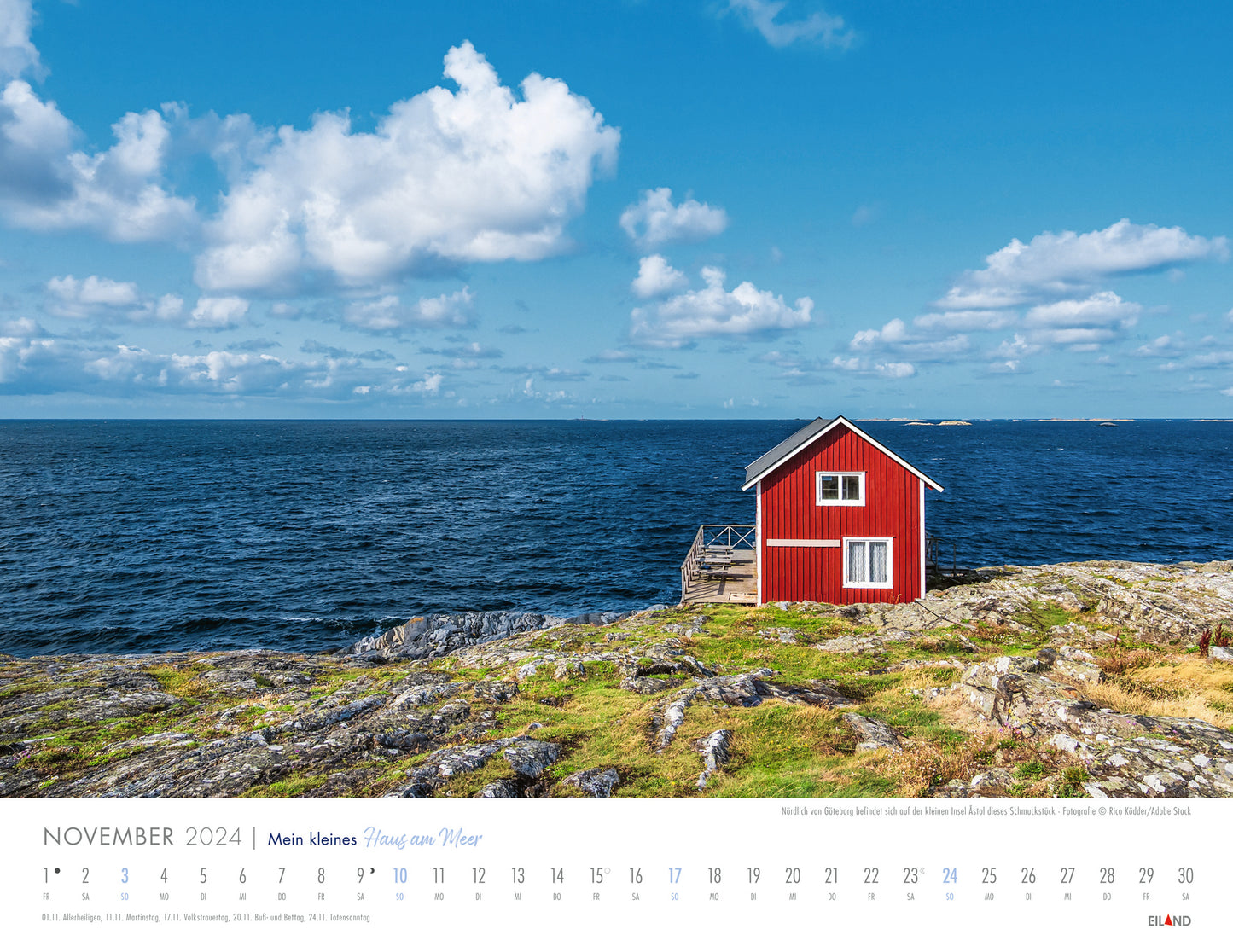 Mein kleines Haus am Meer - Kalender 2024