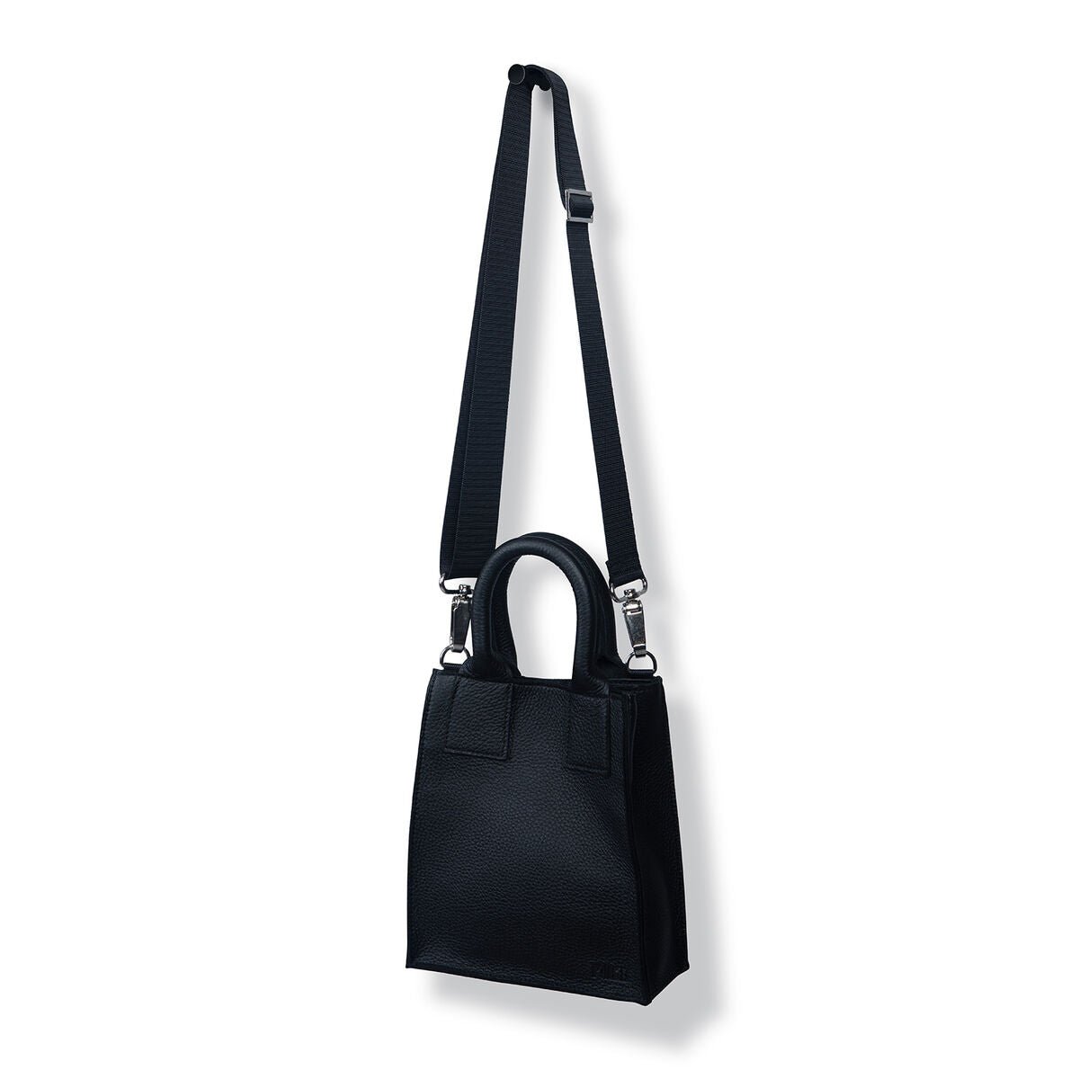 Hurma Elchleder-Handtasche - Schwarz - Miiko Design Oy