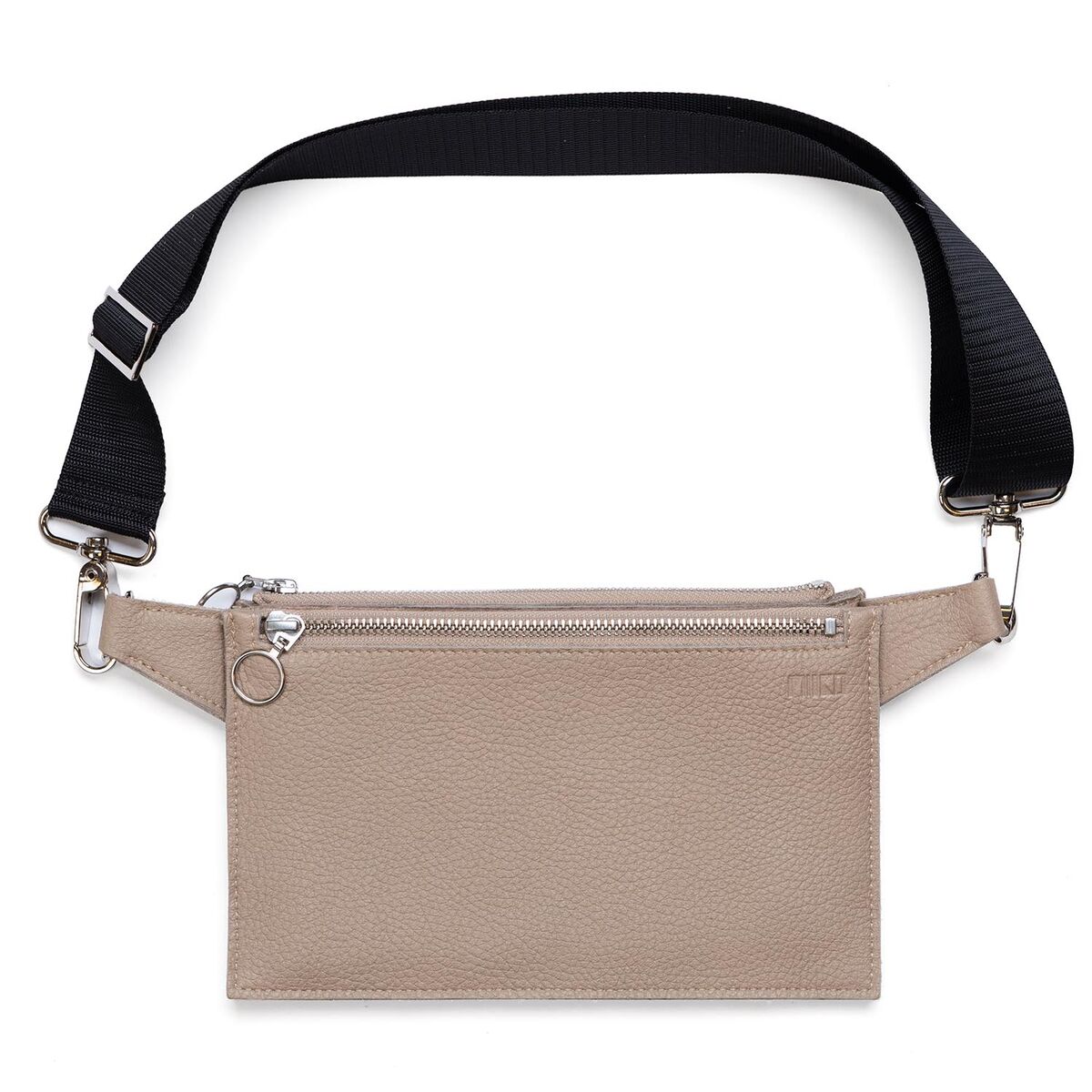 Hippa Elk Leather Handbag - Titanium - Miiko Design Oy