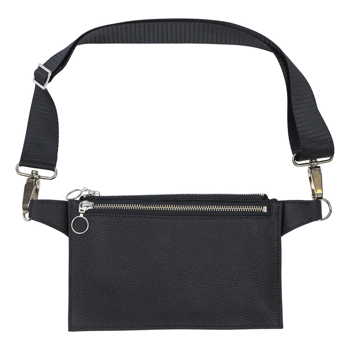 Hippa Elchleder-Handtasche - Schwarz - Miiko Design Oy