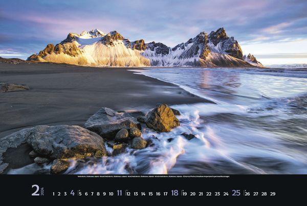 Nordische Impressionen - Wandkalender 2024 - 58 x 39 cm - Korsch Verlag