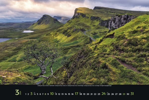 Nordische Impressionen - Wandkalender 2024 - 58 x 39 cm - Korsch Verlag