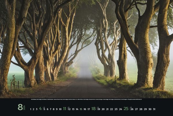 Nordische Impressionen - Wandkalender 2024 - 58 x 39 cm - Korsch Verlag