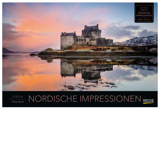 Nordic Impressions - Wall Calendar 2026 - 58 x 39 cm - Korsch Verlag