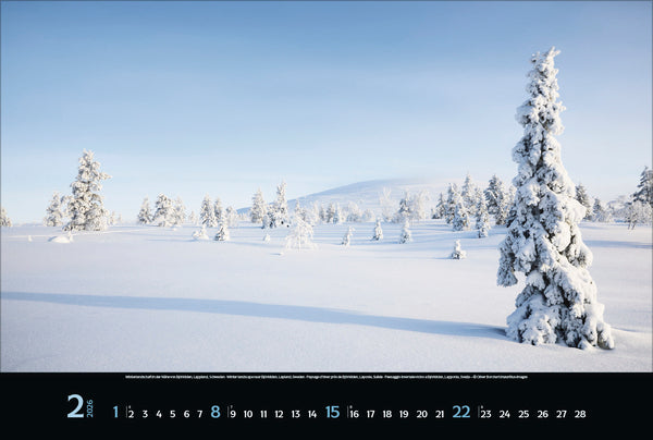 Nordic Impressions - Wall Calendar 2026 - 58 x 39 cm - Korsch Verlag