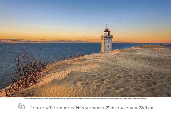 Faszination Skandinavien - Wandkalender 2024 - 58 x 39 cm - Korsch Verlag