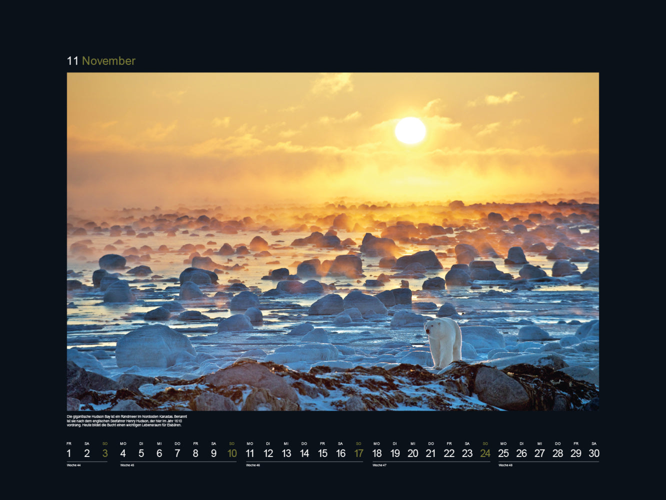 Schönheit des Nordens - Wandkalender 2024 - 60 x 45 cm - Kunth Verlag