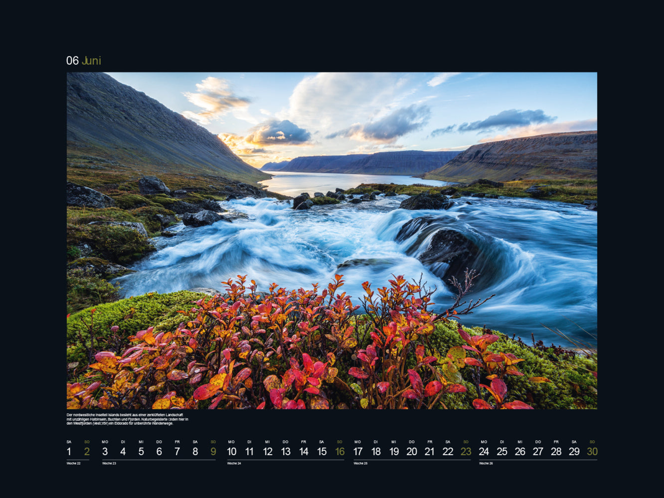 Schönheit des Nordens - Wandkalender 2024 - 60 x 45 cm - Kunth Verlag