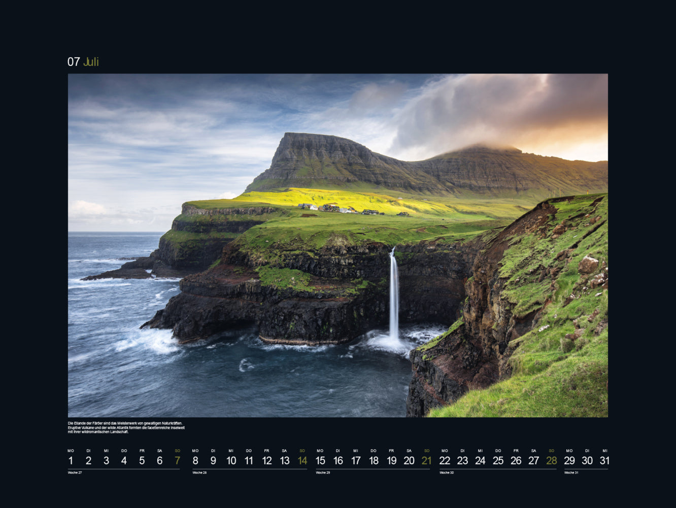 Schönheit des Nordens - Wandkalender 2024 - 60 x 45 cm - Kunth Verlag