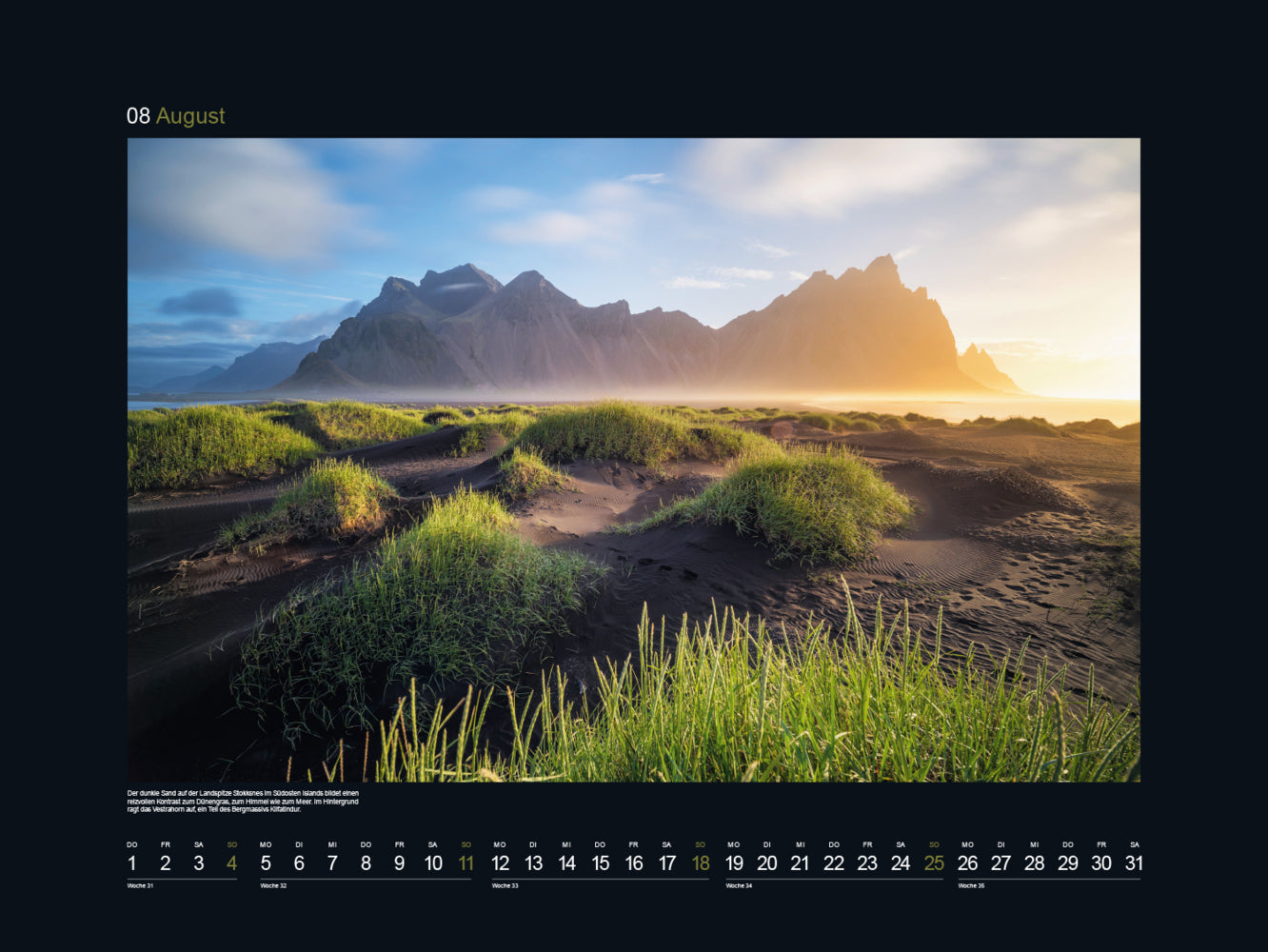 Schönheit des Nordens - Wandkalender 2024 - 60 x 45 cm - Kunth Verlag