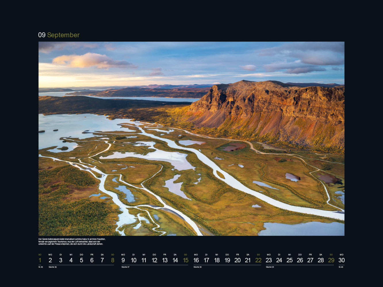 Schönheit des Nordens - Wandkalender 2024 - 60 x 45 cm - Kunth Verlag