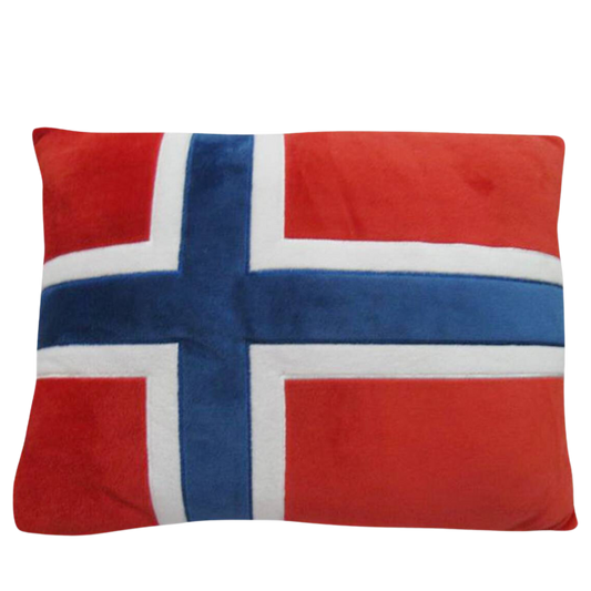 Kissen mit Norwegen-Fahne