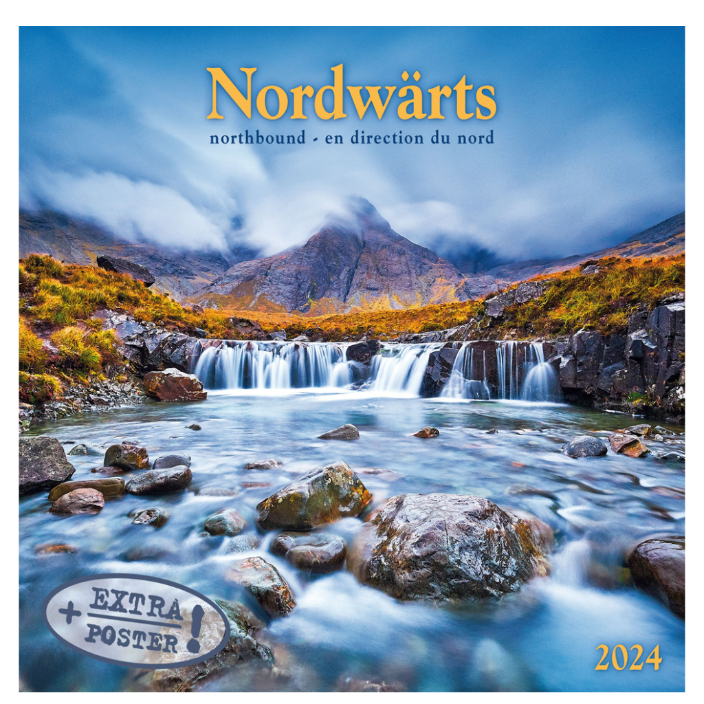 Nordwärts - Wandkalender 2024 - 30 x 60 cm