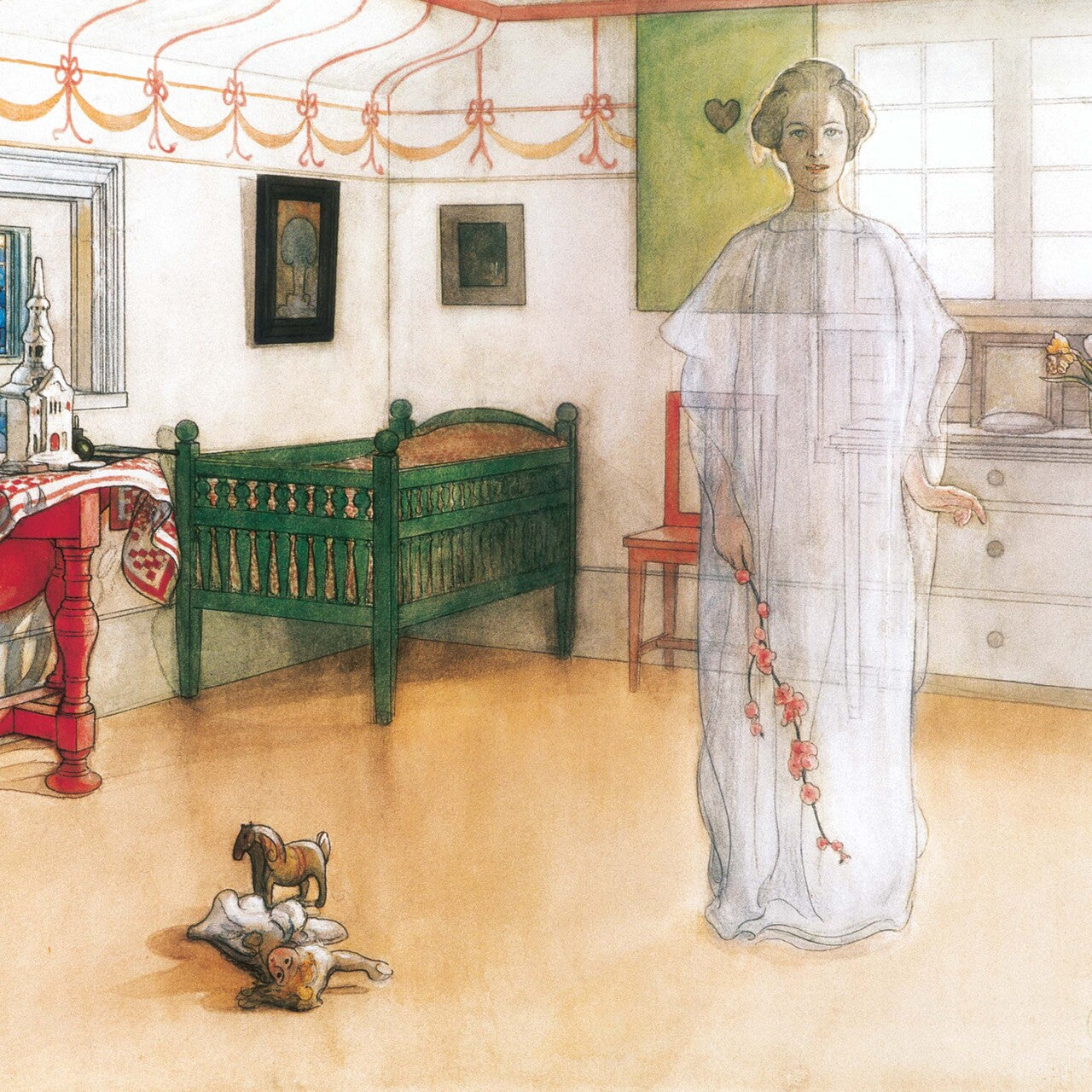 Carl Larsson - Wall Calendar 2025 - 30 x 60 cm - Tushita Publishing