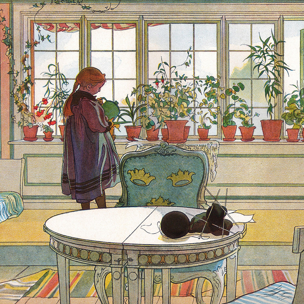 Carl Larsson - Wandkalender 2024 - 30 x 60 cm - Tushita Verlag