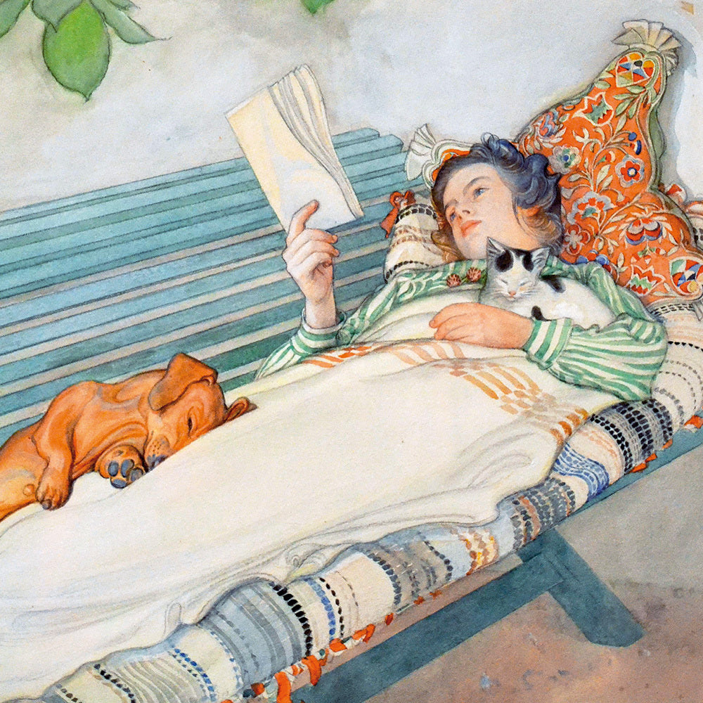 Carl Larsson - Wandkalender 2024 - 30 x 60 cm - Tushita Verlag