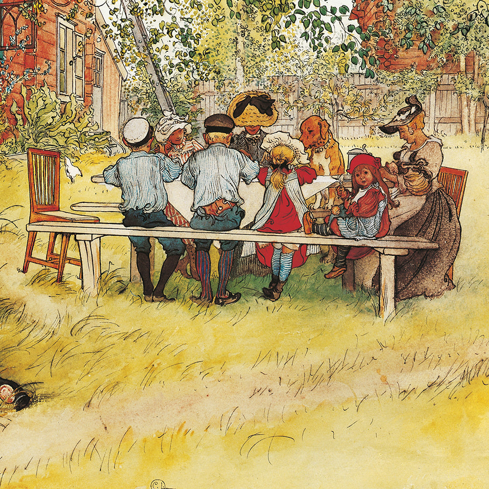 Carl Larsson - Wandkalender 2024 - 30 x 60 cm - Tushita Verlag