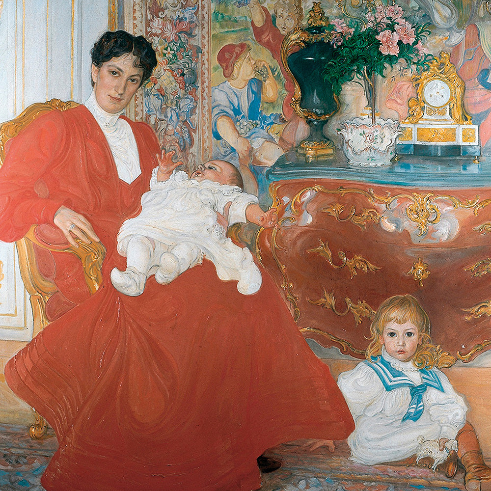 Carl Larsson - Wandkalender 2024 - 30 x 60 cm - Tushita Verlag