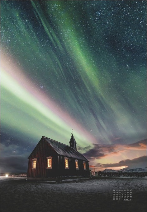 Scandinavian Dreams - Poster-Wandkalender 2024 - 38 x 54 cm - Heye Verlag