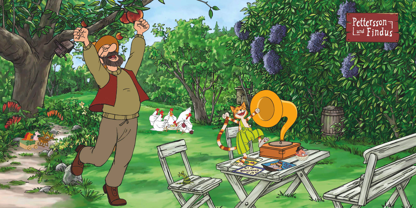 Pettersson und Findus - Kinderkalender 2026 -30 x 60 cm - Alpha Edition