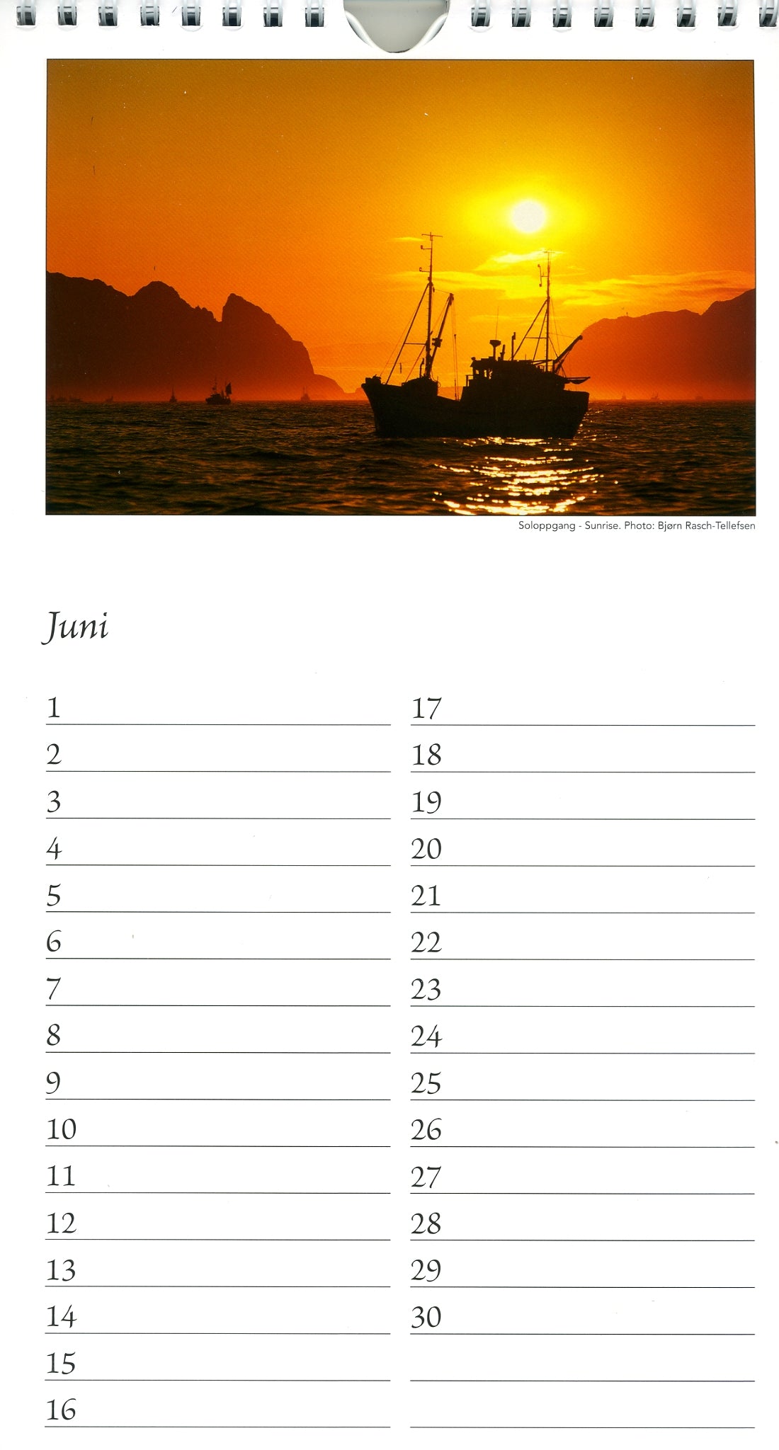Arktisches Licht - Geburtstags-Kalender - To-Foto