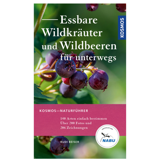Edible wild herbs and wild berries for on the go
