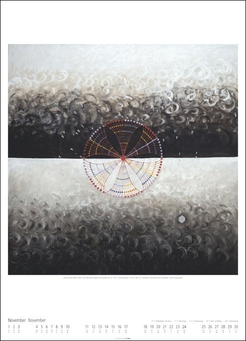 Hilma af Klint - Wandkalender 2024 - 49 x 68 cm - Kunstverlag Weingarten