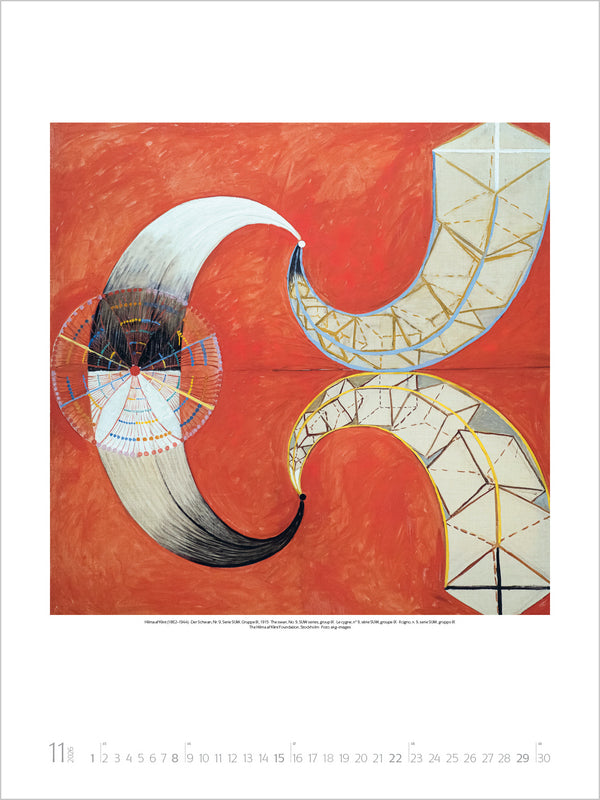 Hilma af Klint - Wandkalender 2026 - 48 x 64 cm - Korsch Verlag