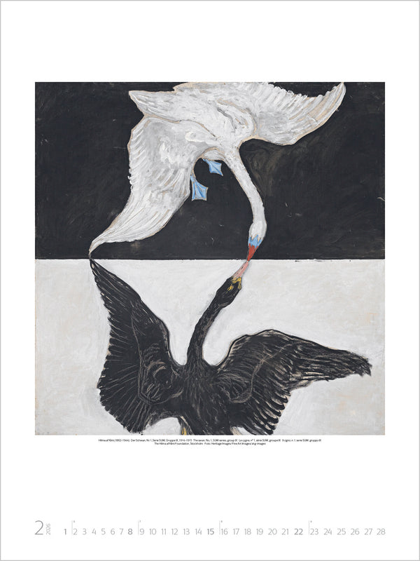 Hilma af Klint - Wandkalender 2026 - 48 x 64 cm - Korsch Verlag