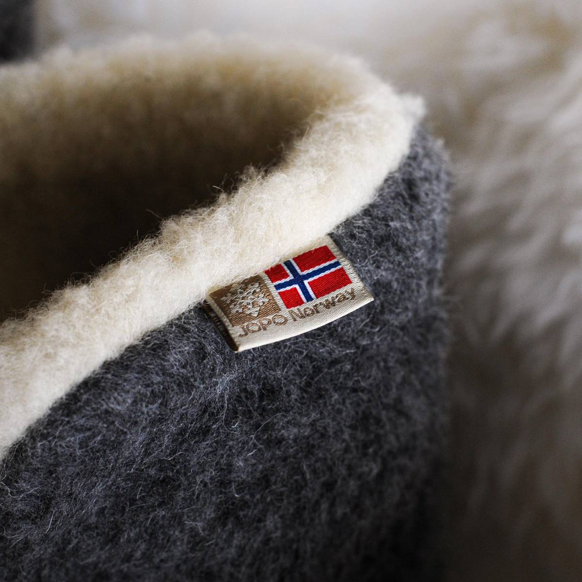 Ulltøfler - Merino wool slippers - JOPO