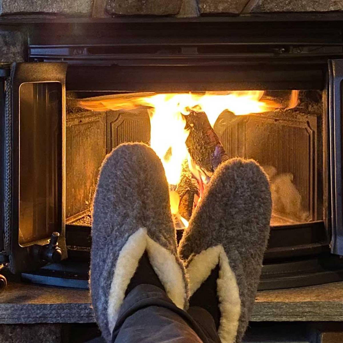 Ulltøfler - Merino wool slippers - JOPO