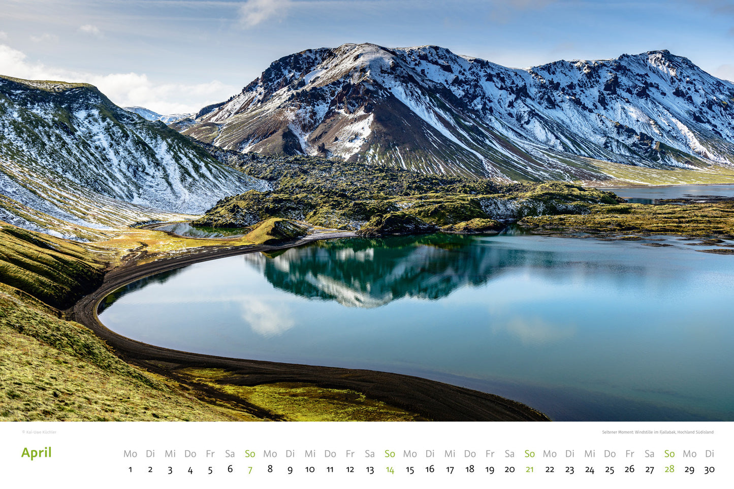 Mythos des Nordens - Wandkalender 2024 - 50 x 35 cm - Island / Norwegen