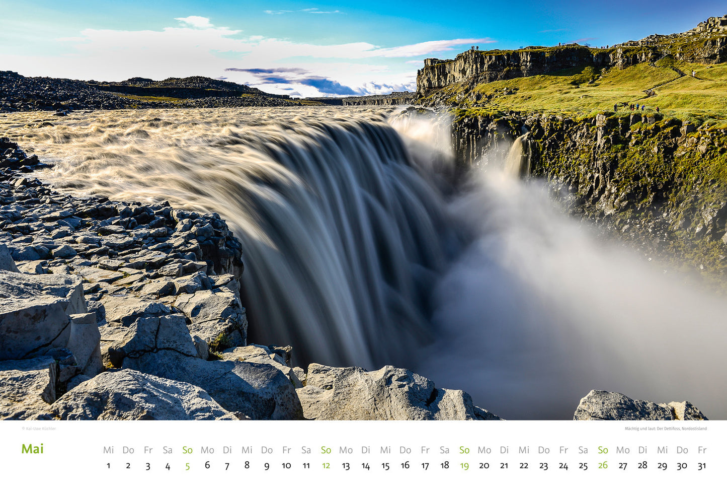 Mythos des Nordens - Wandkalender 2024 - 50 x 35 cm - Island / Norwegen