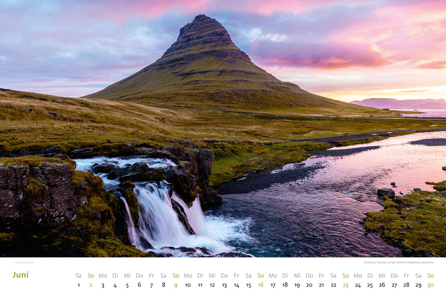 Mythos des Nordens - Wandkalender 2024 - 50 x 35 cm - Island / Norwegen