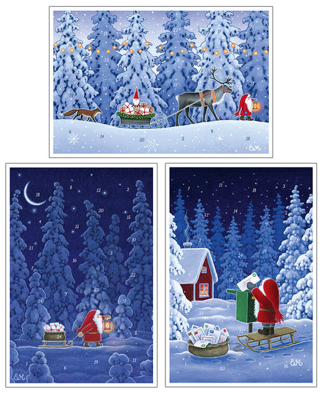 God Jul 2023 - Advent Calendar Cards