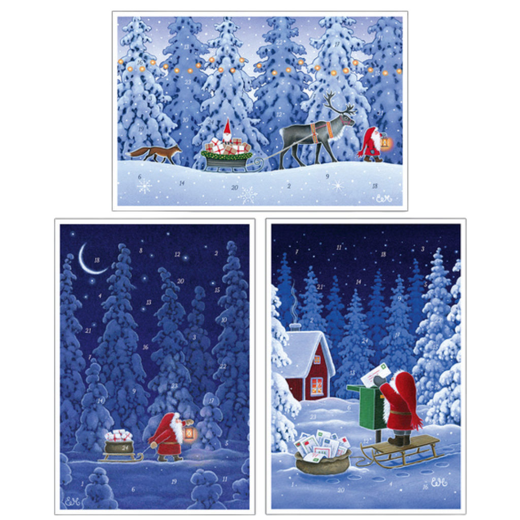God Jul 2023 - Advent Calendar Cards