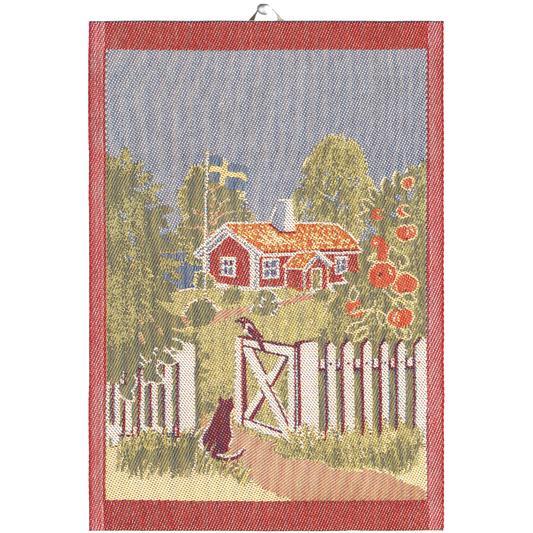 Schwedenhaus Küchentuch - 35 x 50 cm - Ekelund