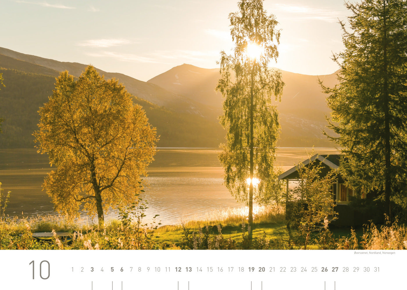 Nordland Exklusivkalender 2024 - 70 x 50 cm - 360Grad Medien