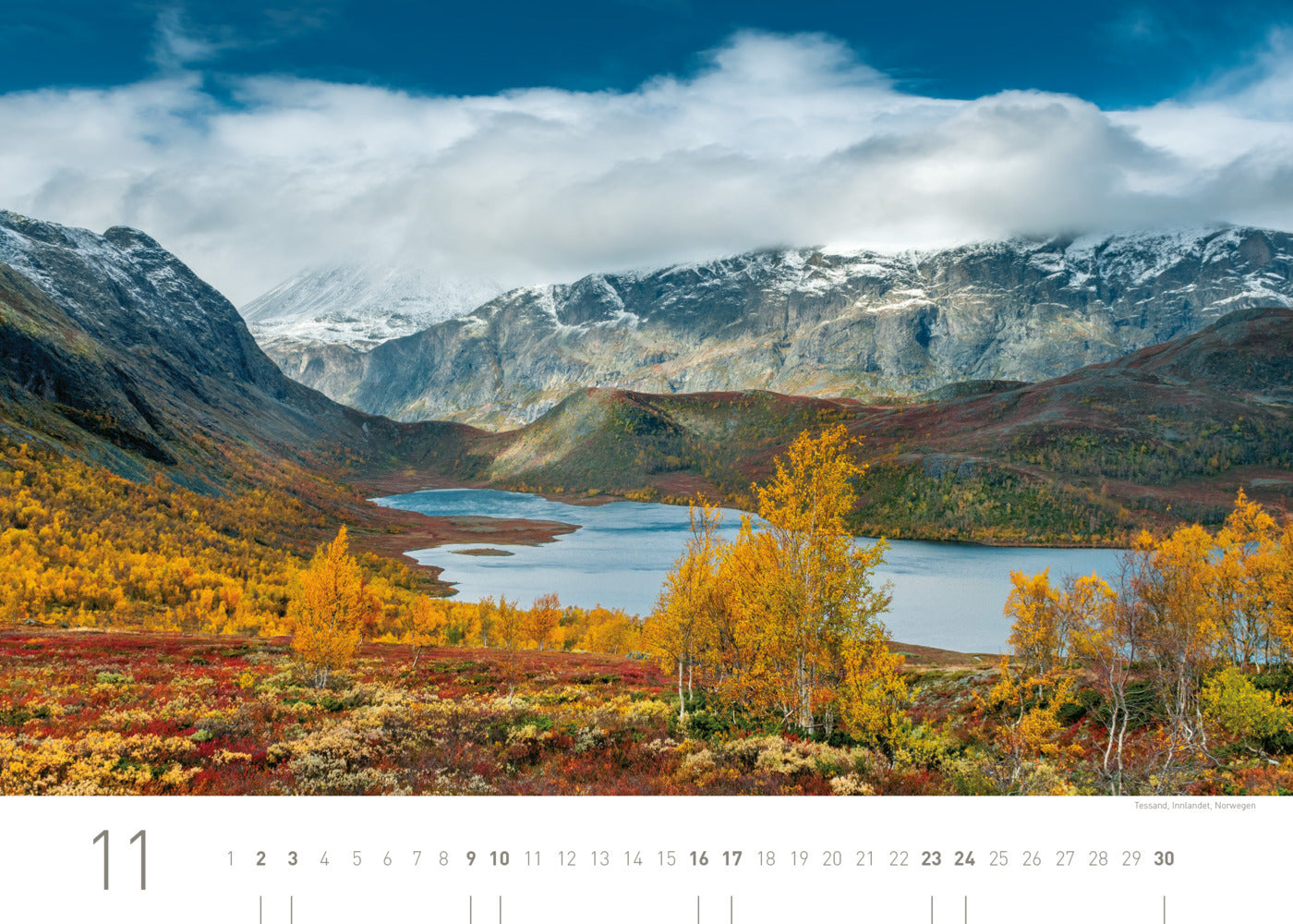 Nordland Exklusivkalender 2024 - 70 x 50 cm - 360Grad Medien