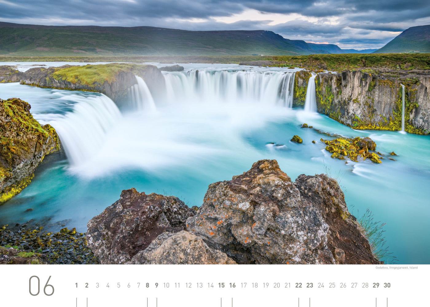 Nordland Exklusivkalender 2024 - 70 x 50 cm - 360Grad Medien