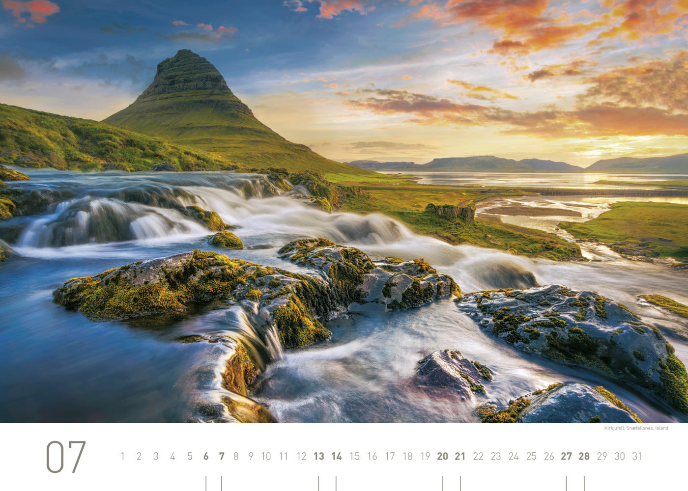 Nordland Exklusivkalender 2024 - 70 x 50 cm - 360Grad Medien