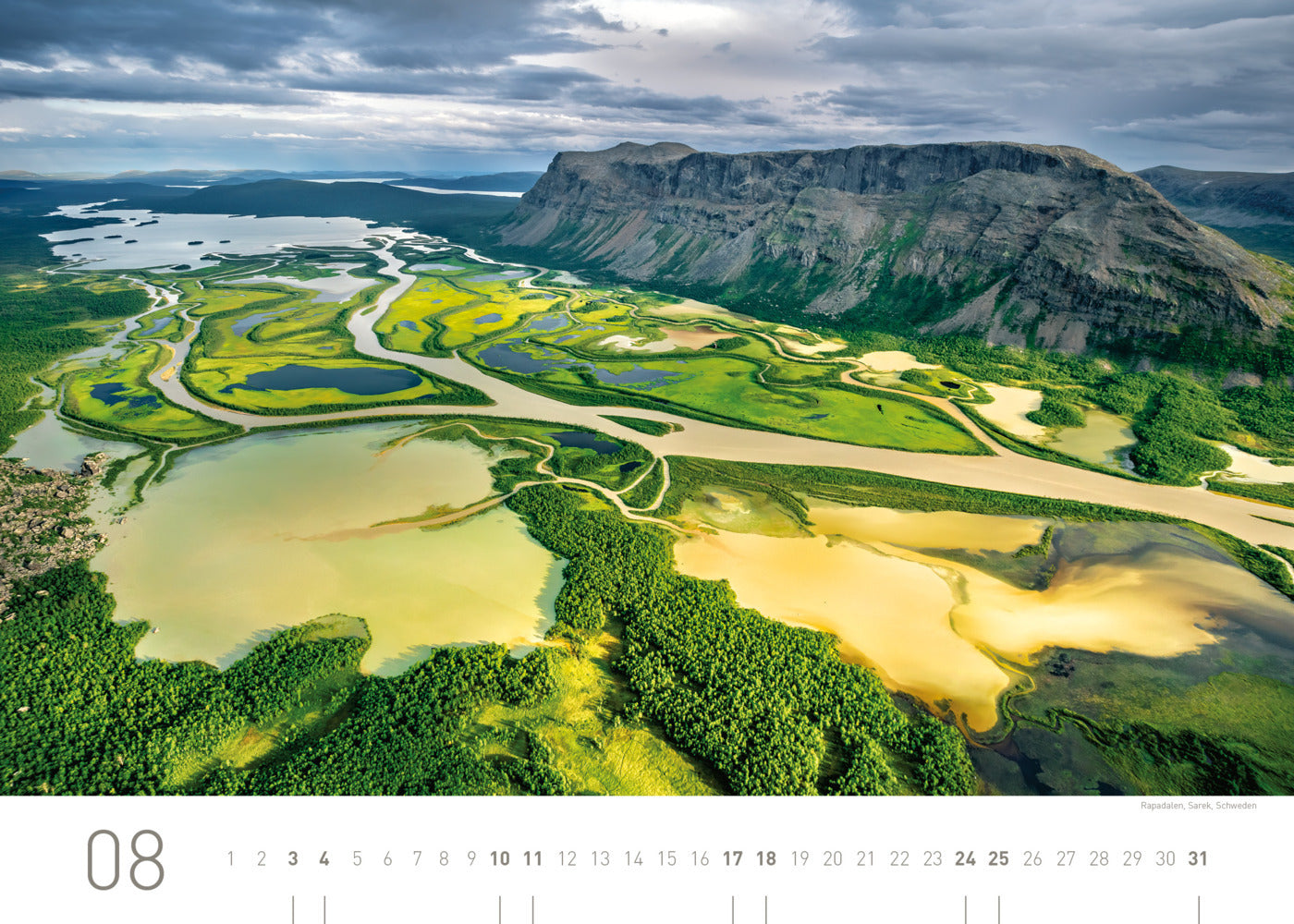 Nordland Exklusivkalender 2024 - 70 x 50 cm - 360Grad Medien