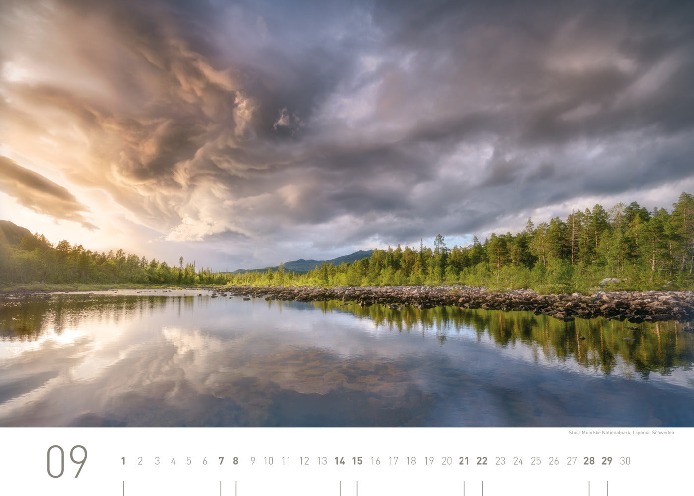 Nordland Exklusivkalender 2024 - 70 x 50 cm - 360Grad Medien
