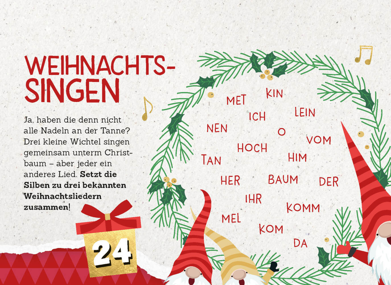 24 Wichtel-Rätsel - der besondere Adventskalender