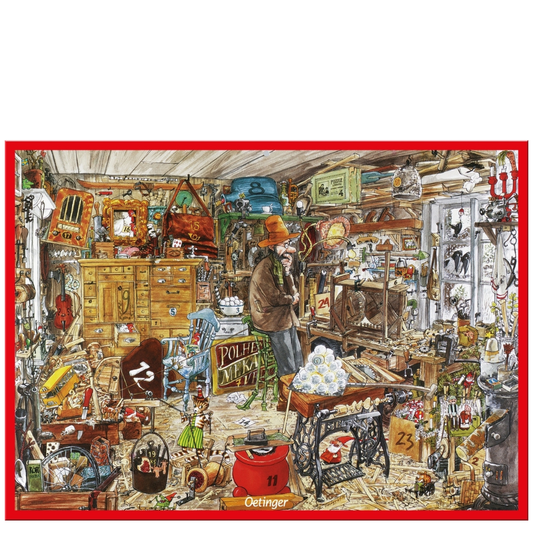 Pettersson und Findus warten auf Weihnachten - Adventskalender - 50 cm