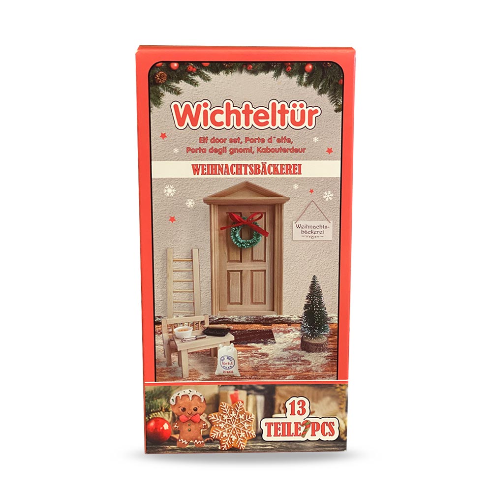 Wichteltür-Set Weihnachtsbäckerei