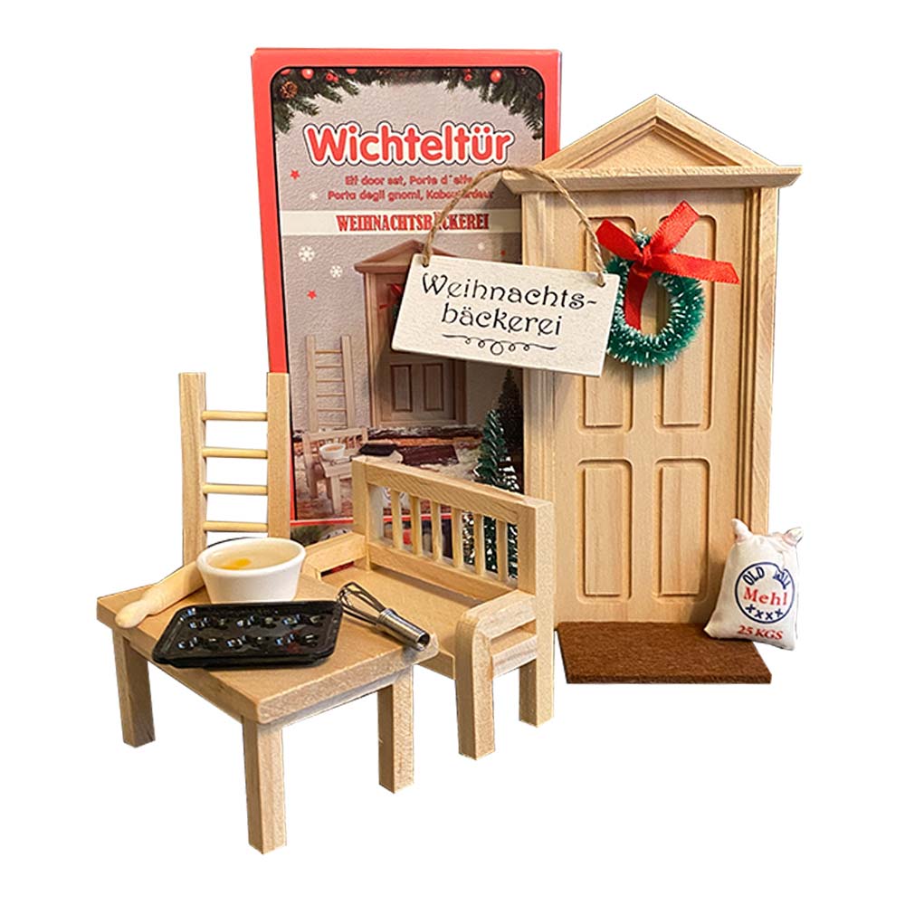 Wichteltür-Set Weihnachtsbäckerei