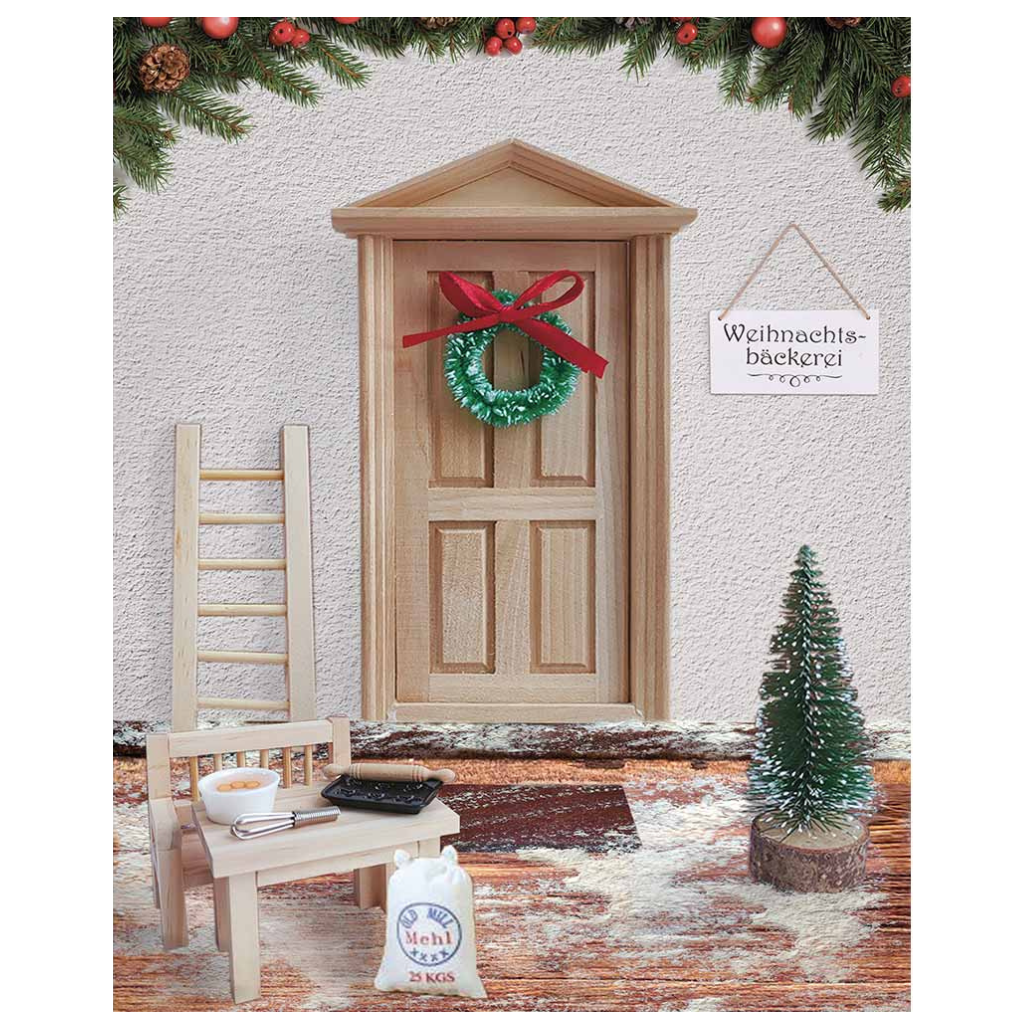 Wichteltür-Set Weihnachtsbäckerei