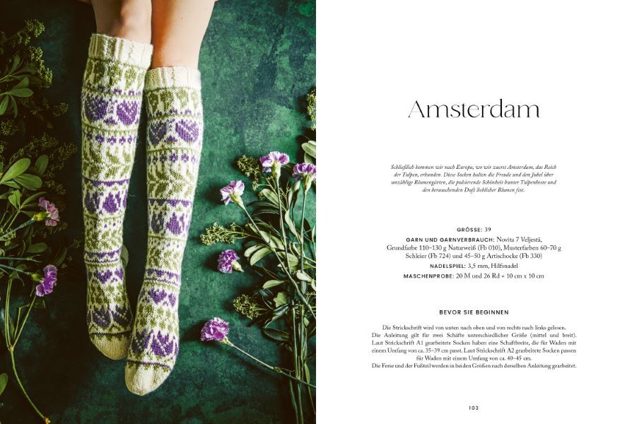 Neue Scandi Socken stricken