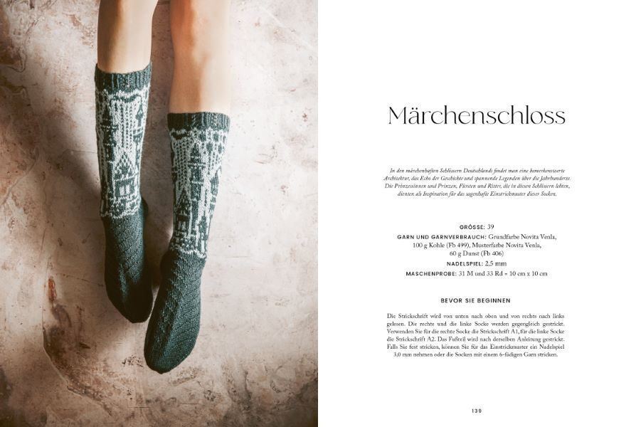 Neue Scandi Socken stricken